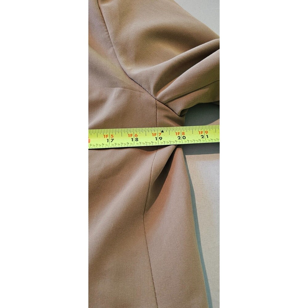 Cicy Bell Women’s XL Beige Blazer NWT Casual Work Jacket Single Button Career - Picture 8 of 10
